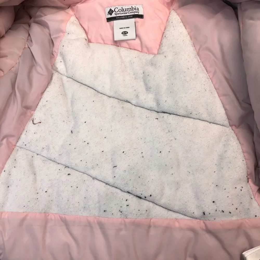 Columbia Girls Pink Winter Coat - Picture 11 of 14